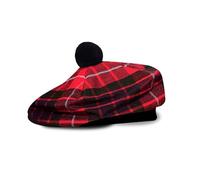 BELGLY Chapeau écossais Tam o' Shanter en acrylique Tammy Jimmy Bonnet plat dans de nombreux tartans, Fraser., Taille unique