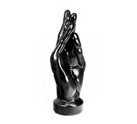 BELGOPRISM HT09B Hung System Hello Masturbation Hand Godemichet Noir 23,7 cm