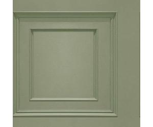 Belgravia Decor - Papier peint panneau Oliana - Vert sauge - Effet 3D - Finition mate lisse - Mur d'accent ou décoration de pièce entière