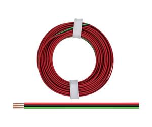 BELI-BECO Fil de câblage 3 x 0.14 mm² L318/5R Rouge, Vert, Noir 5 m