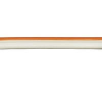 BELI-BECO YL6220 Fil de câblage 2 x 0.50 mm² blanc, orange 20 m
