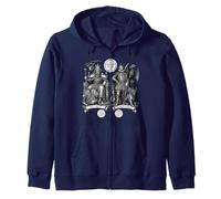 Belial et Nebiros Infernal Dual Souverains Sweat à Capuche