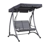 Balançoire Polyester Gris Tesero Gris