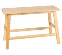 Beliani Banc de Salle de Bain Minimaliste en Bambou Console Marron Clair Iguazu