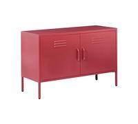 Buffet en acier rouge URIA