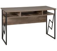 Beliani - Bureau Effet Bois - Forres - 120x60 cm, en Panneau de Particules et Mé