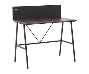 Beliani - Bureau - Hastings - 100 x 50 cm, en Panneau de Particules et Métal, Bo