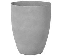 Beliani - Cache-pot - Croton - 52 cm, en Pierre, Gris