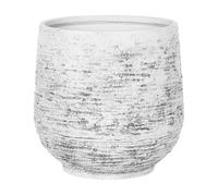 Beliani - Cache-Pot - Dioni - 32 cm, en Argile, Gris Clair