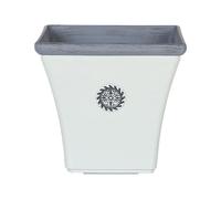 Beliani - Cache-Pot - Elateia - 32 cm, en Argile, Blanc
