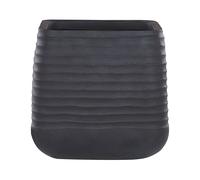 Beliani - Cache-pot - Parikia - 50 x 50 x 49 cm, en Polyrésine, Noir