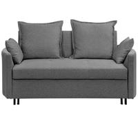 Beliani - Canapé 2 Places - Hovin - Simili-cuir, Gris