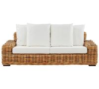 Beliani - Canapé Intérieur et Extérieur 3 Places Style Boho - Forli - en Rotin,