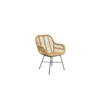 Beliani - Chaise en rotin beige CANORA