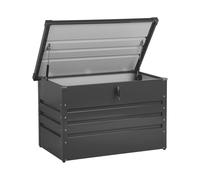 Beliani - Coffre de Jardin - Cebrosa - 300 Litres, en Acier, Gris Graphite