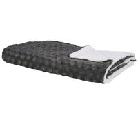 Beliani - Couvre-Lit - Kandilli - 200 x 220 cm, en Polyester, Gris