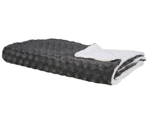 Beliani - Couvre-Lit - Kandilli - 200 x 220 cm, en Polyester, Gris