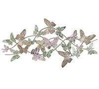 Beliani Décoration Murale Design Moderne Finition Précise en Acier Multicolore 53 x 100 cm Gallium