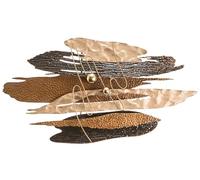 Beliani Décoration Murale en Métal Fer Forgé Forme Irrégulière 3D Multicolore Laheen