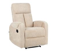 Beliani - Fauteuil de Relaxation - Somero - avec USB, en Tissu, Beige