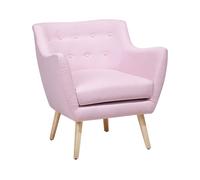 Beliani - Fauteuil - Drammen - En Tissu, Rose
