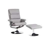 Beliani - Fauteuil Massant - Legend - avec Fonction Chauffage et Repose-pied, e
