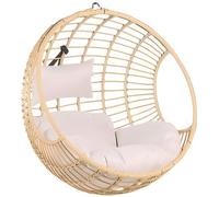 Beliani - Fauteuil suspendu en rotin beige ASPIO