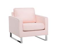 Beliani - Fauteuil - Vind - En Tissu, Rose