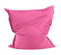 Beliani Housse de Pouf Grande Taille avec Fermeture Éclair Imperméable Durable Intérieur Extérieur 140 x 180 cm en Nylon Rose Fuchsia Fuzzy