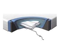 Beliani - Kit pour lit à eau 160x200 cm - matelas à eau - cadre en mousse - housse - 2 x chauffages
