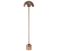 Beliani Lampadaire Design Lampe sur Pied en Métal Cuivré E27 Max 60W Éclairage Parfait pour Chambre ou Salon Moderne et Industriel