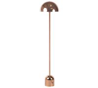 Beliani Lampadaire Design Lampe sur Pied en Métal Cuivré E27 Max 60W Éclairage Parfait pour Chambre ou Salon Moderne et Industriel