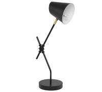 Beliani - Lampe Bureau - Horton - E27 Max 60W, en Métal, Noir