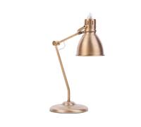 Beliani - Lampe Bureau - Monsan - E14 Max 25W, en Acier, Laiton