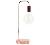 Beliani - Lampe Bureau - Savena - E27 Max 40W, en Métal, Cuivré