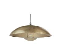 Beliani Lampe Pendante Plafond Suspension en Métal Cuivré et Forme de Coupelle Agrani