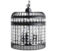 Beliani - Lampe Suspension - Celon - E27 Max 40W, en Acier, Noir