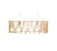 Lampe Suspension Design Effet Bois Clair Chari bois clair