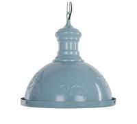 Beliani - Lampe Suspension - Didessa - E27 Max 40W, en Métal, Bleu