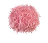 Beliani - Lampe Suspension - Drava - Plume Rose Moderne