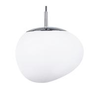 Beliani - Lampe Suspension - Liffel - E27 Max 40W, en Verre, Blanc
