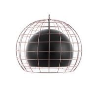 Beliani - Lampe Suspension - Liri - E27 Max 40W, en Métal, Noir et Laiton