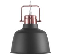 Beliani - Lampe Suspension - Narmada - E27 Max 60W, en Métal, Gris Graphite et C