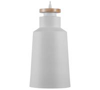 Beliani - Lampe Suspension - Neva - E27 Max 60W, en Aluminium, Blanc et Bois Cla