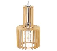 Beliani - Lampe Suspension - Niari - E27 Max 40W, en MDF, bois clair