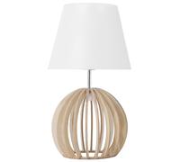 Beliani - Lampe Suspension - Samo - E27 Max 40W, en Contreplaqué, Blanc et Bois