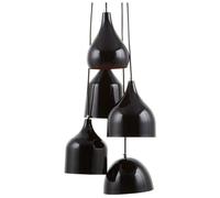 Beliani - Lampe Suspension - Savio - E27 Max 40W, en Métal, Noir