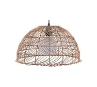 Beliani - Lampe Suspension - Selenge - E27 Max 60W, en Rotin, Bois