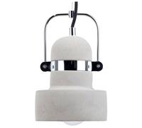 Beliani - Lampe Suspension - Verde - E27 Max 40W, en Béton, Gris et Argenté