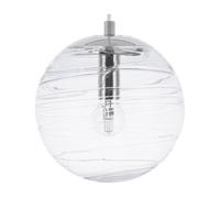Beliani - Lampe Suspension - Wiltz - E14 Max 40W, en Verre, Transparent